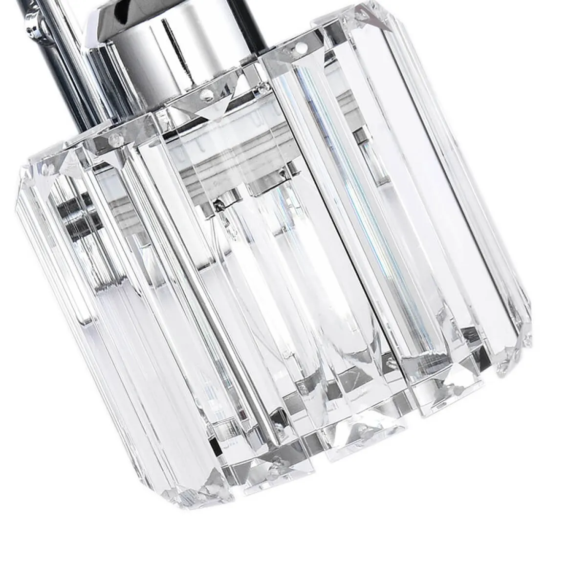Modern Crystal Vanity Wall Sconce