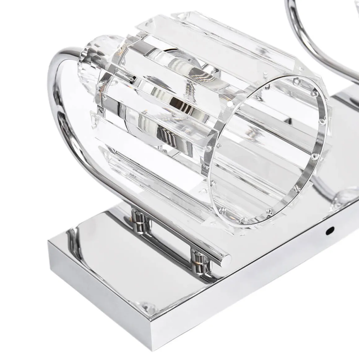 Modern Crystal Vanity Wall Sconce