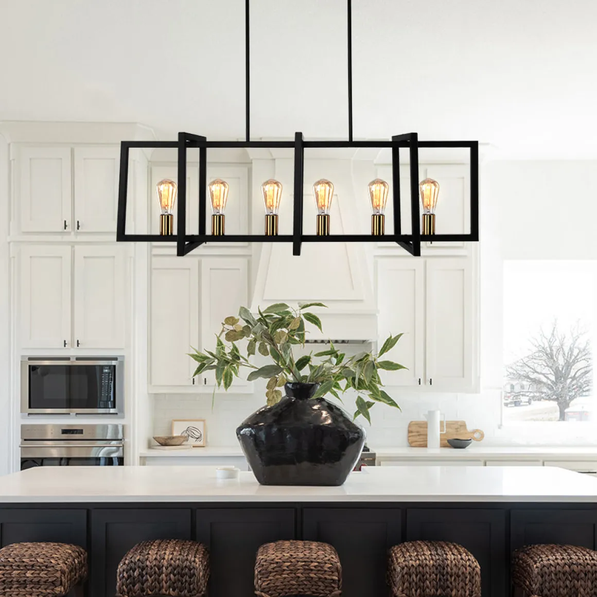 Modern Farmhouse Kitchen Island Lighting
