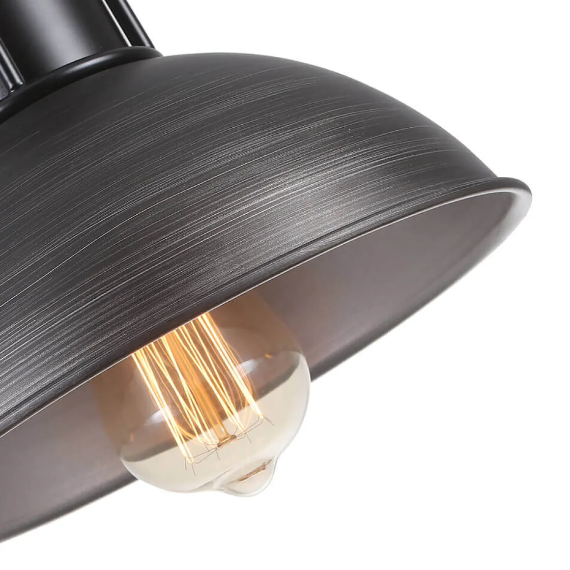 Modern Farmhouse 3-light Island Pot Lid Dome Pendant