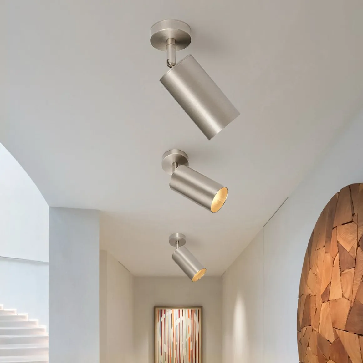 Modern 1-Light GU10 Adjustable Ceiling Spot Light Track Light