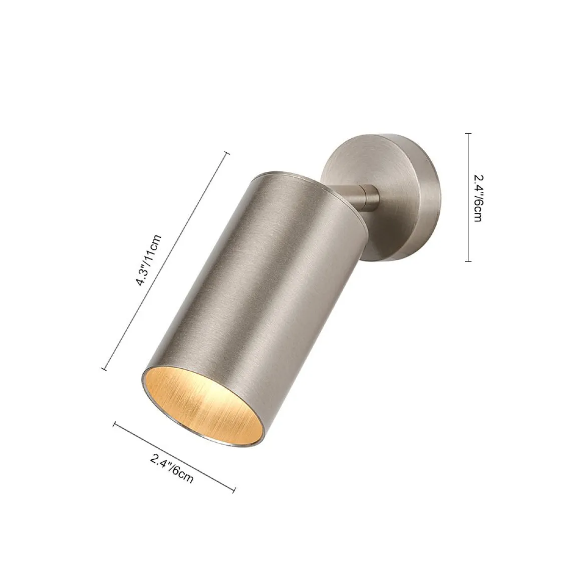 Modern 1-Light GU10 Adjustable Ceiling Spot Light Track Light