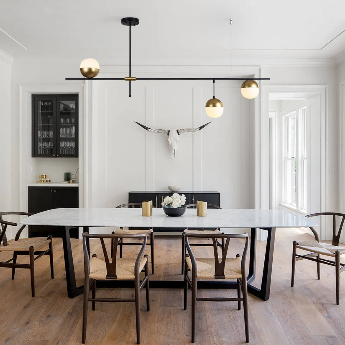 Modern 3-light Linear Island Lighting