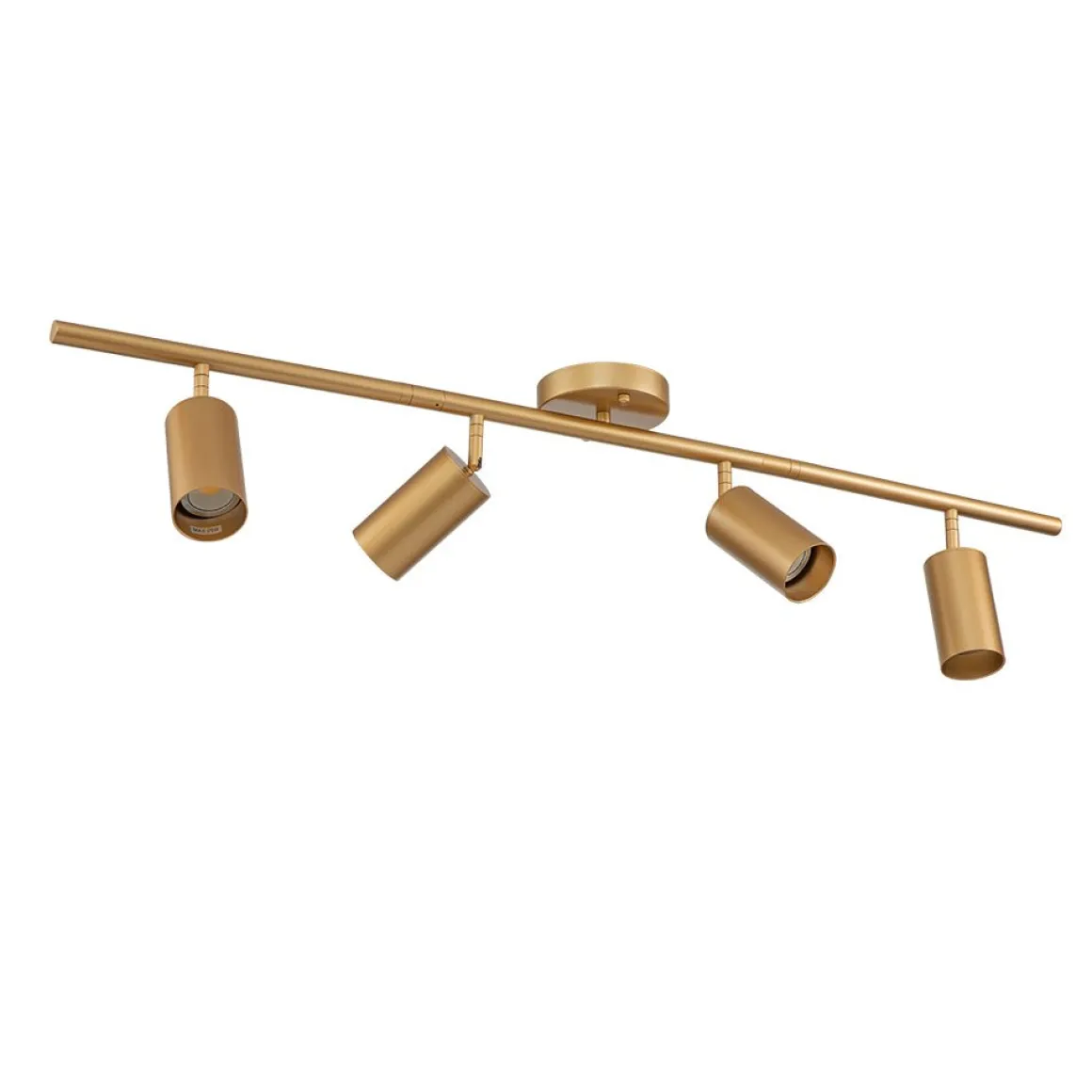 Modern 4-Light Linear Semi Flush Track Light