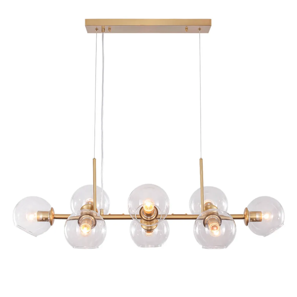 Modern Mid-Century Globe Kitchen Island Pendant Light