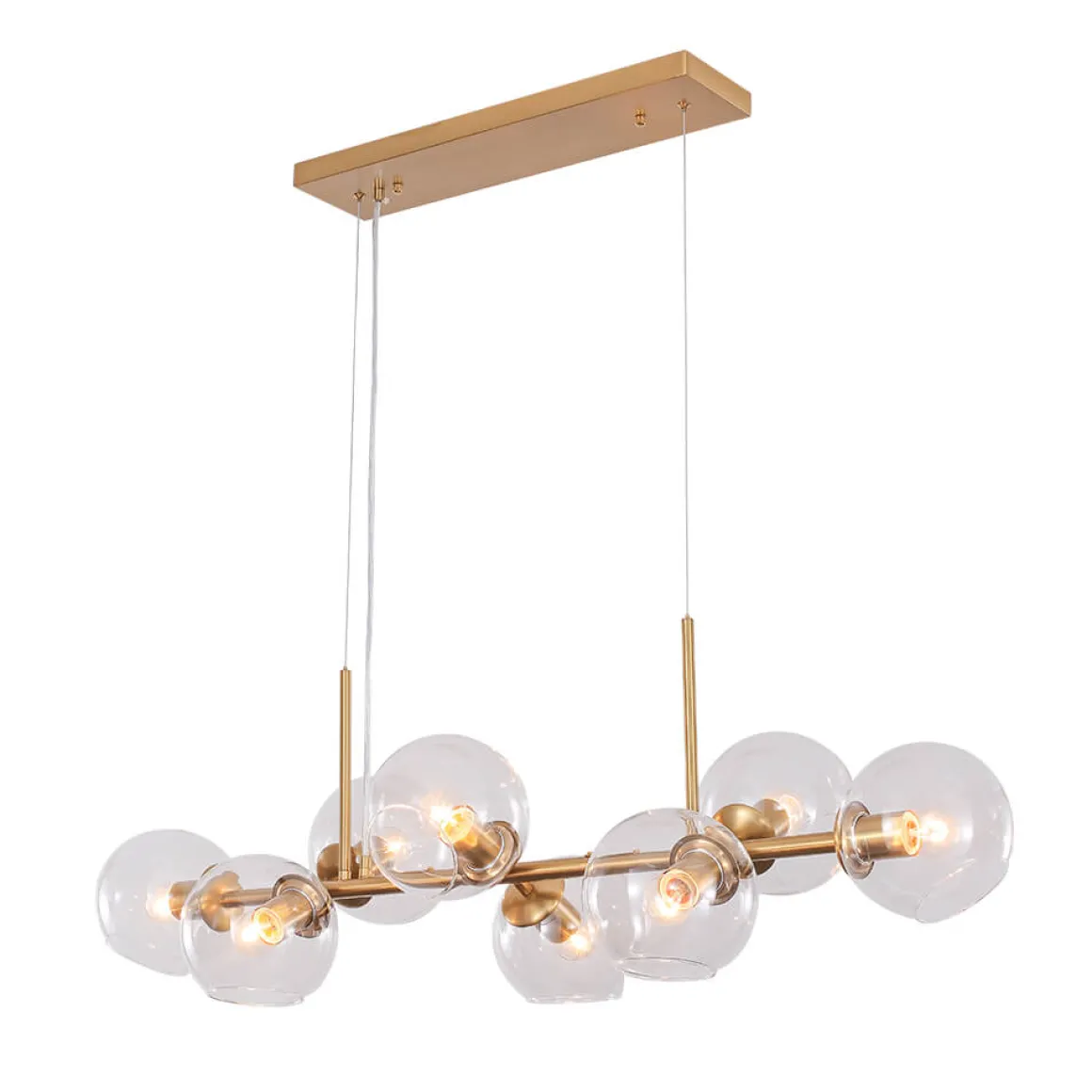 Modern Mid-Century Globe Kitchen Island Pendant Light