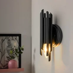 Modern Orchestral Style Trendy Cluster Tube Wall Sconce