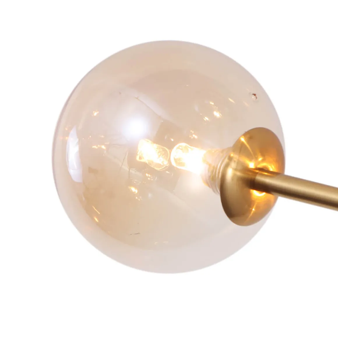 Modern Sputnik Branching Bubble Chandelier