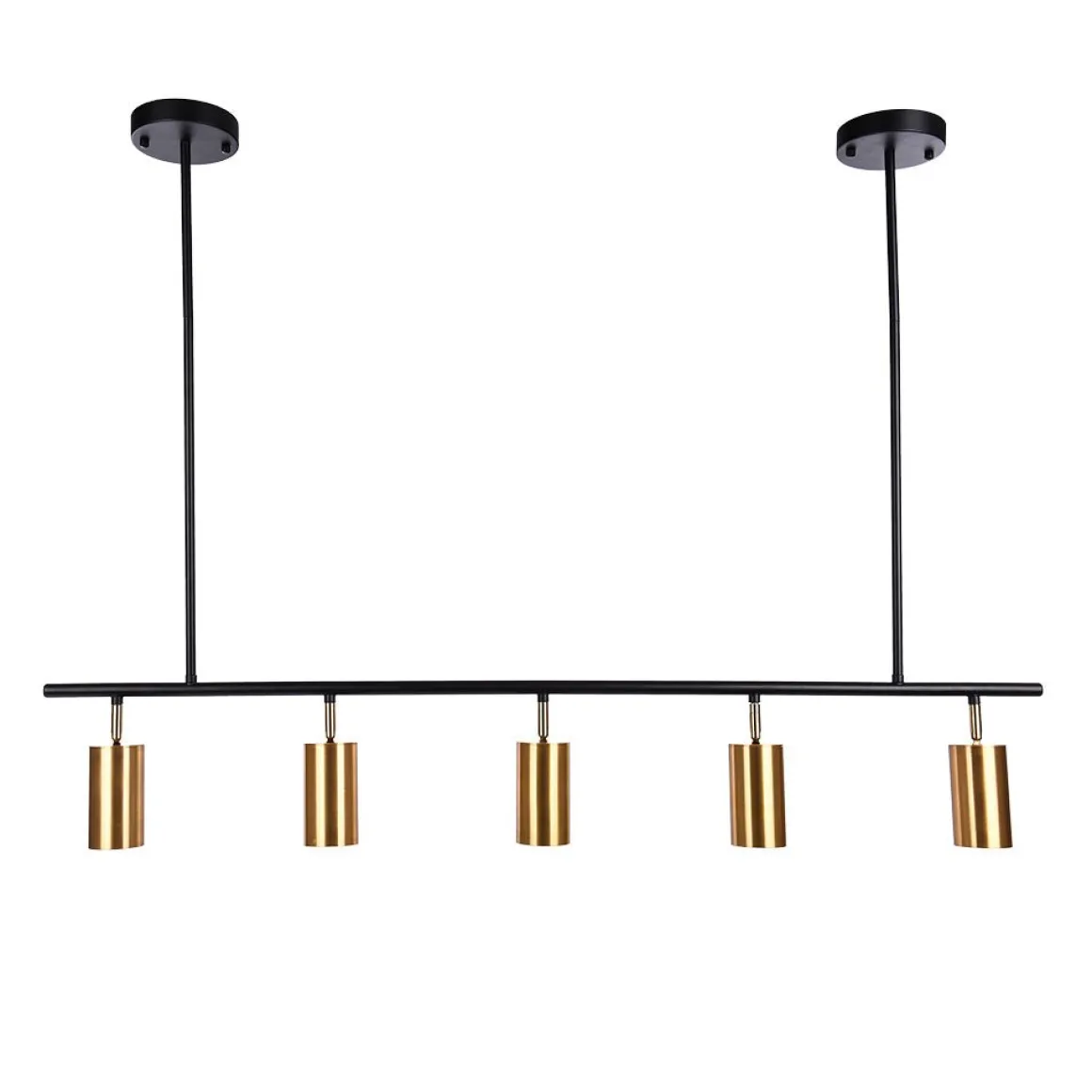 (OpenBox) Modern 5-Light Linear Semi Flush Track Light