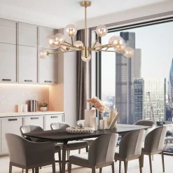 (OpenBox) Modern Sputnik Branching Bubble Chandelier
