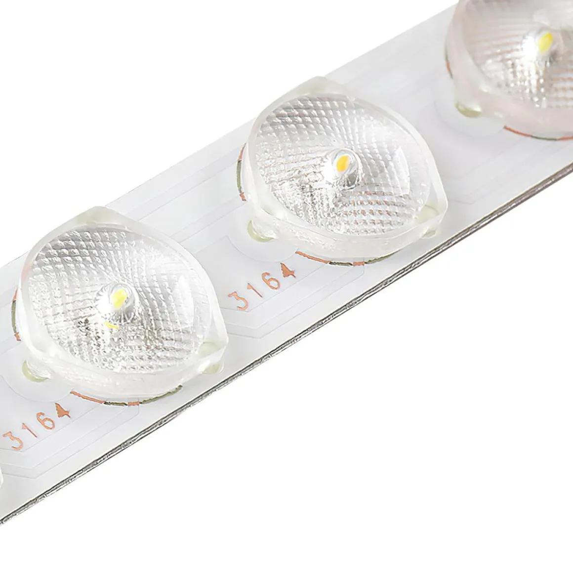 Round LED Wood Flush Mount Light