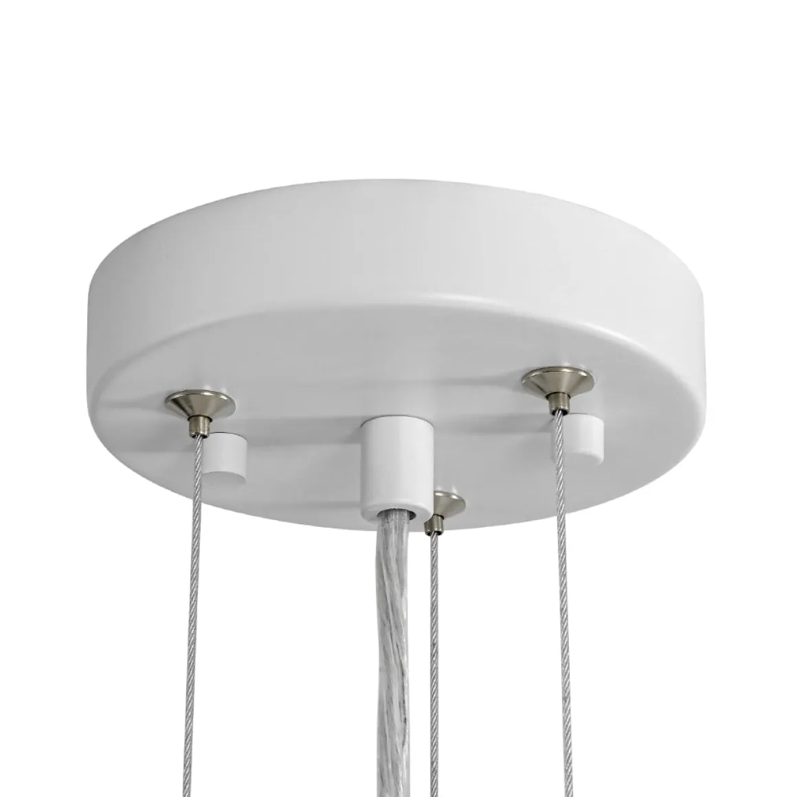 Scandinavian Oversized Iron White Bell Dome Pendant Light