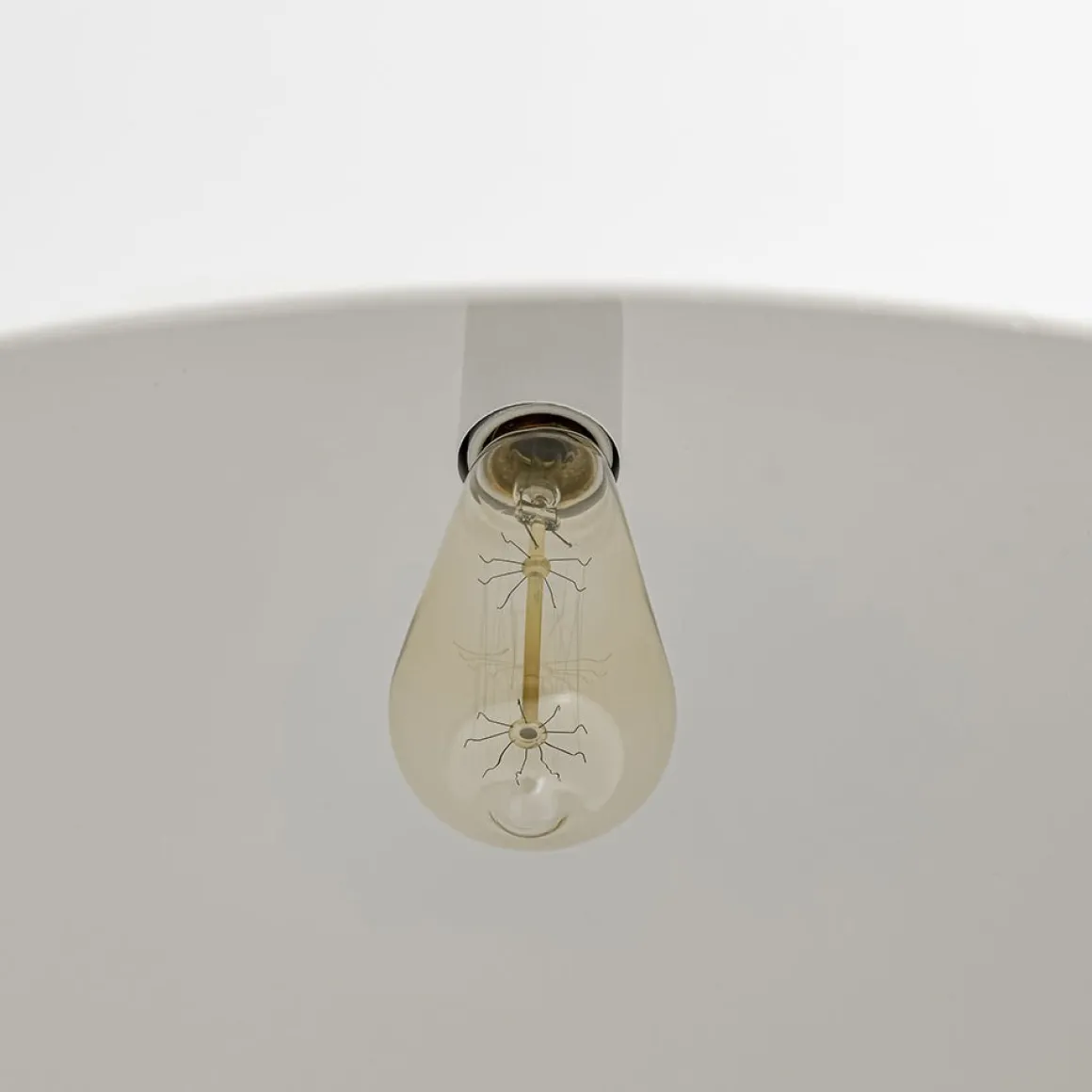 Scandinavian Oversized Iron White Bell Dome Pendant Light