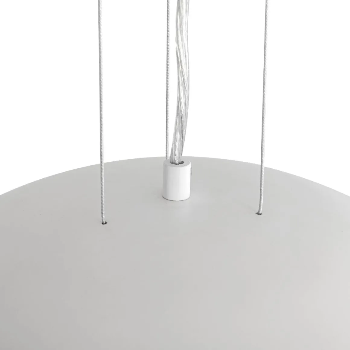Scandinavian Oversized Iron White Bell Dome Pendant Light