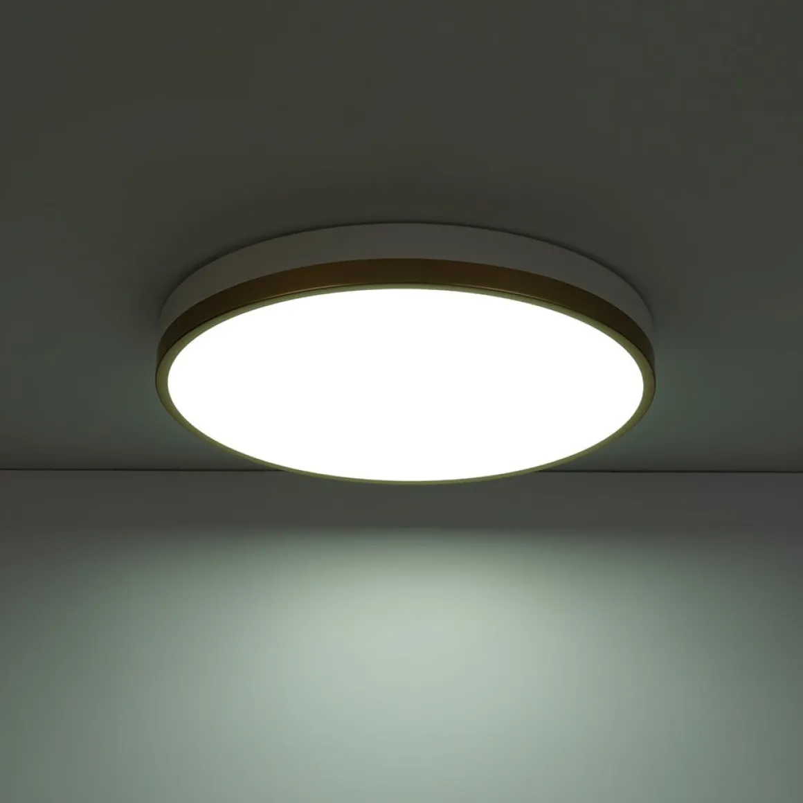 Scandinavian Round Dimmable LED Ceiling Light DIP Switch
