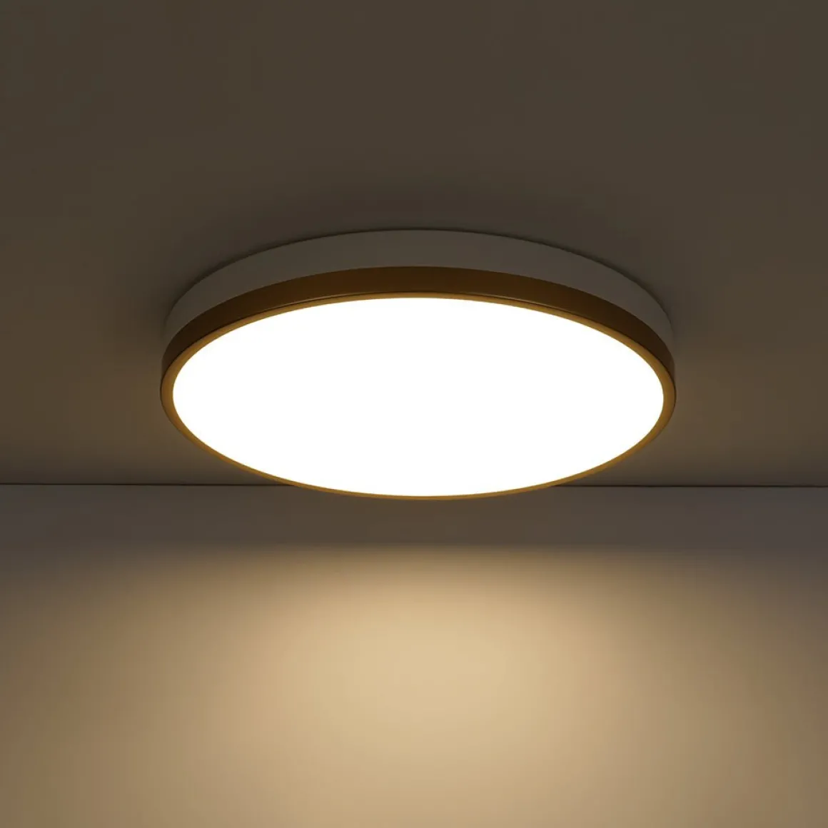 Scandinavian Round Dimmable LED Ceiling Light DIP Switch